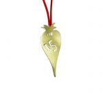 Pomegranate Lucky Charm 2015, Gold-plated 24K