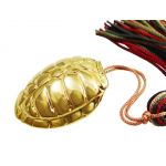 Turtle Lucky Charm, 24K Gold-plated Brass