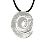 Spiral, Pendant in silver 999°.