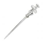 Cross-shaped Figurine, Silver Plated Letter Opener