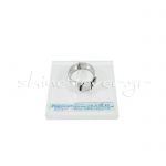 Baby Maternity Bracelet, Silver 999° placed on acrylic base