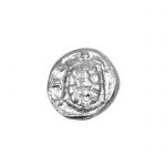 The Silver Stater Coin of Aegina with the land turtle. Copy in silver-plated solid brass on museummasters.gr