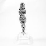 Mermaid Silver Figurine. Wood carved bow decoration. Greek War of Independence. Hydra island 1821 on museummasters.gr