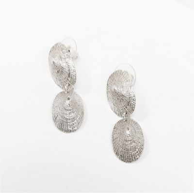 Limpet Silver Earrings. Handmade solid silver 925°.