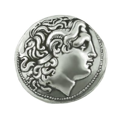 Ancient Coins Set, Silver-plated Brass, Silver Tetradrachm of Lysimachus