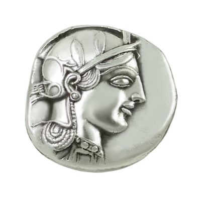 Ancient Coins Set, Silver-plated Brass, Silver tetradrachm of Athens