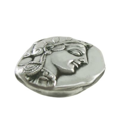 Silver Tetradrachm Coin of Athens, Silver-plated copy