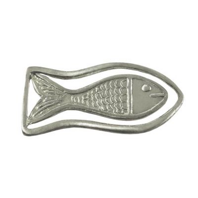 Fish Relief, Solid Silver 925° Bookmark