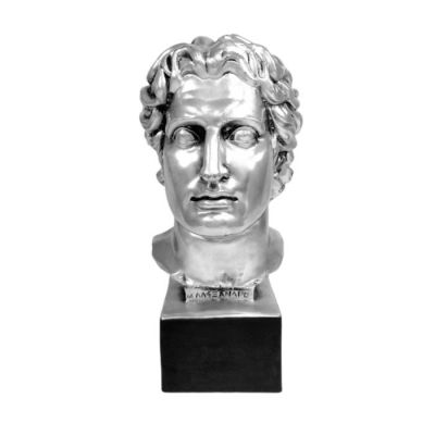Alexander the Great, Silver-plated bust on museummasters.gr