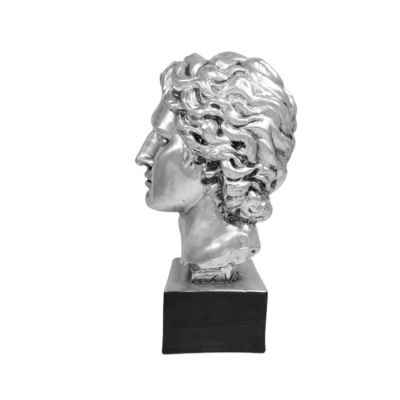 Alexander the Great, Silver-plated bust on museummasters.gr