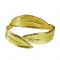 Olive Leaf Bracelet, Gold-plated 24K (nickel free) solid brass