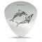 Dolphins, Santorini, Handmade Guitar pick, Soid Silver 925°.