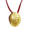 Turtle Pendant, Gold-plated 24K