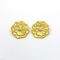Rosette II Gold-plated Earrings. Handm Museummasters.gr.